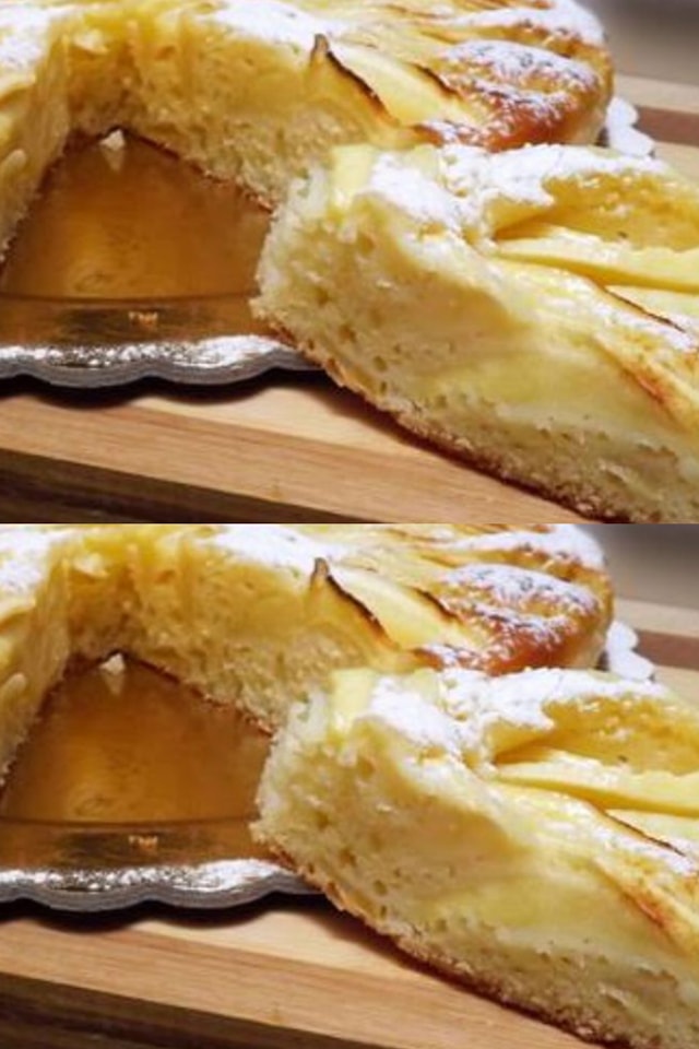 1 yogurt e 2 mele: è la prima volta che provo a farla così  Ora è la mia torta preferita  Solo 180 Kcal!