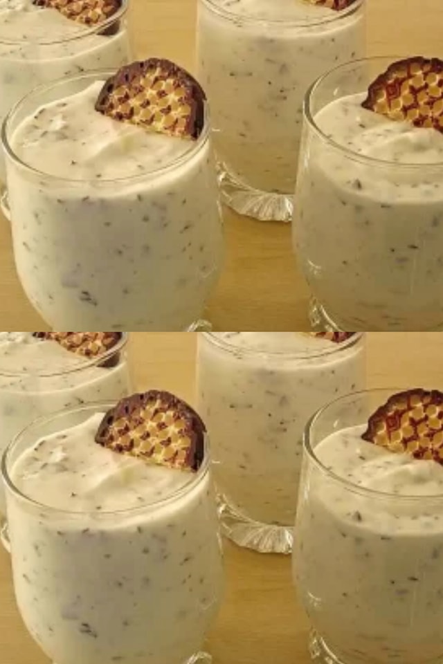 Crema da bacio in schiuma avvincente preparata in 5 minuti!