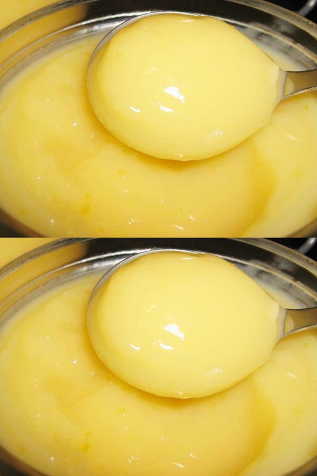 Crema ultraleggera al limone senza uova e senza latte