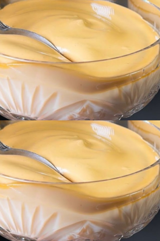 Crema veloce con latte e caffè  delizioso dessert con sole 120 Kcal!