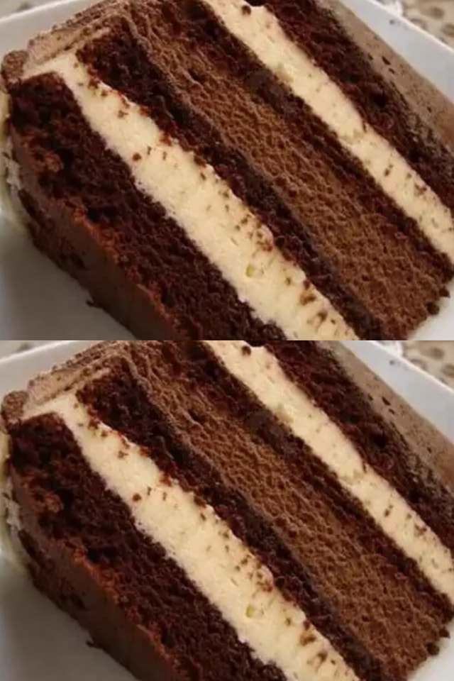 Deliziosa torta al cioccolato e mascarpone