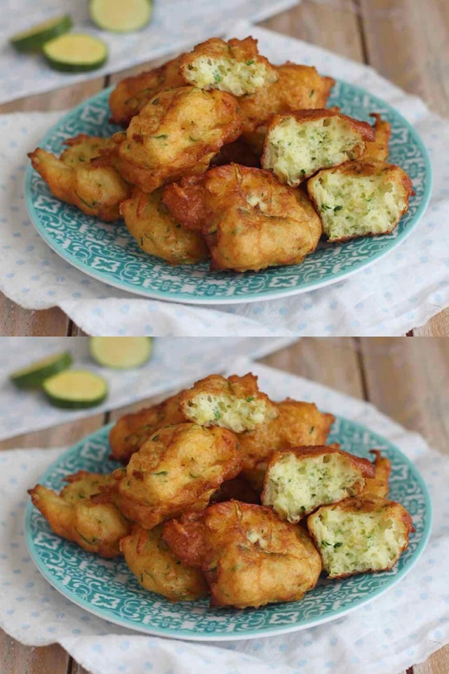 Frittelle di zucchine con ricotta
