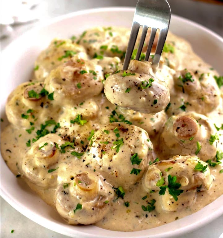 Funghi allaglio con parmigiano: deliziosi! Sarebbe perfetto anche con il cheddar.