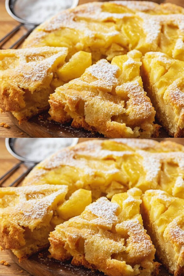 La torta di 6 mele e uno yogurt, poca farina e niente burro. Ha solo 95 calorie!