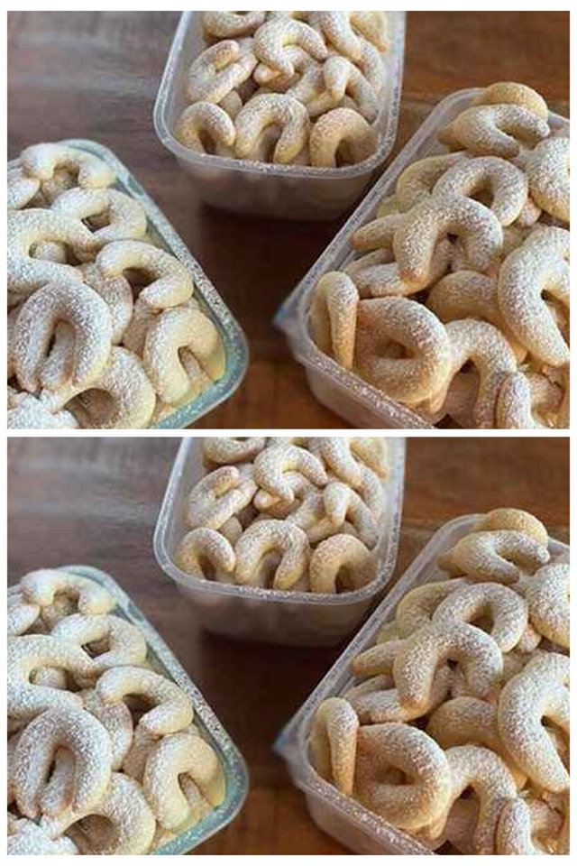 Mezzelune alla vaniglia pronte in 15 minuti!