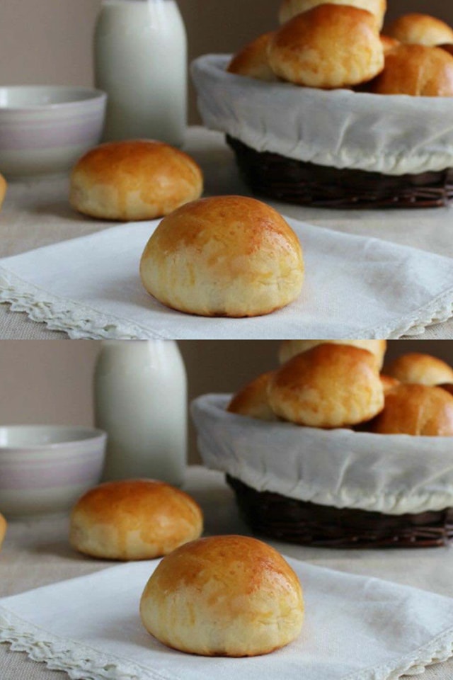 Morbide brioches al latte