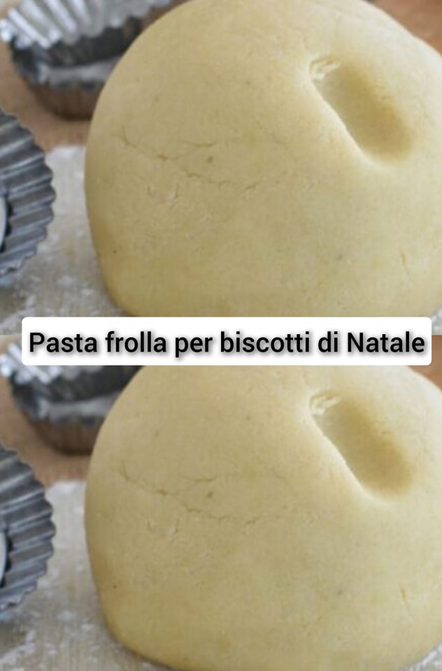 Pasta frolla per biscotti di Natale