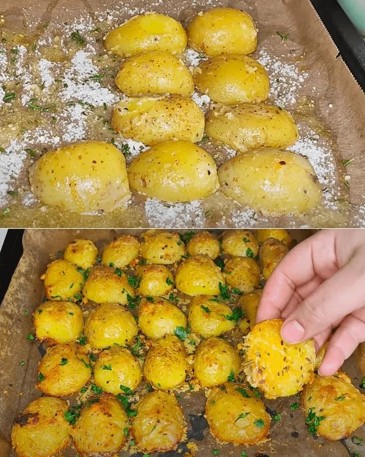 Patate al forno alla parmigiana: La ricetta semplice per un contorno abbondante
