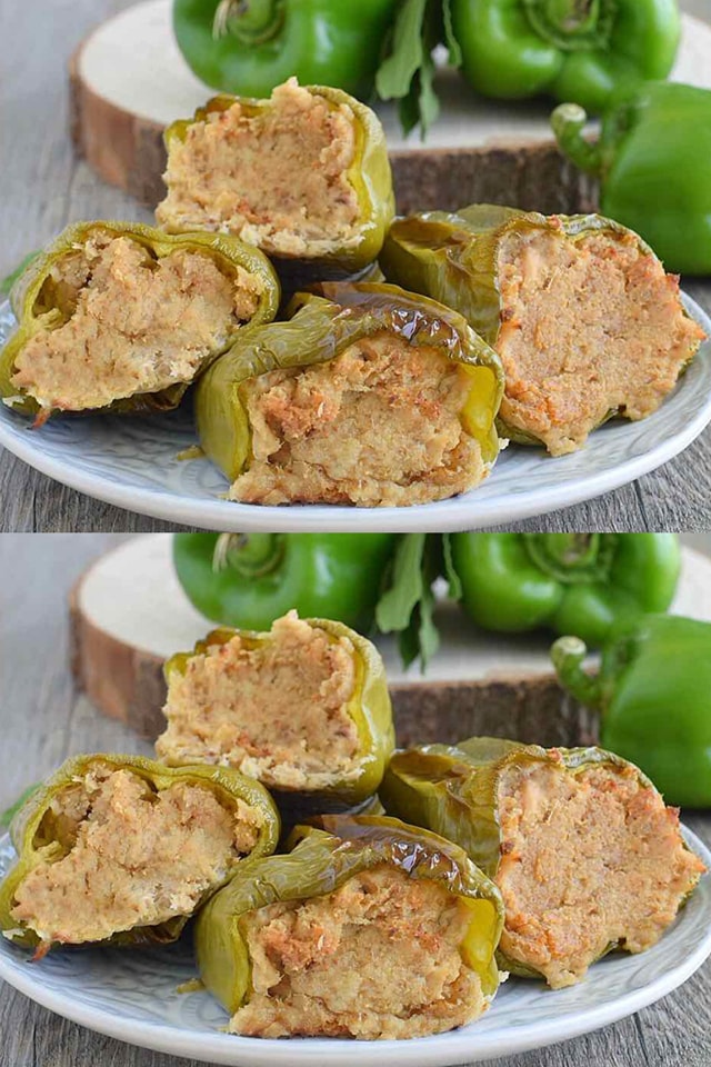 Peperoni ripieni di tonno e formaggio