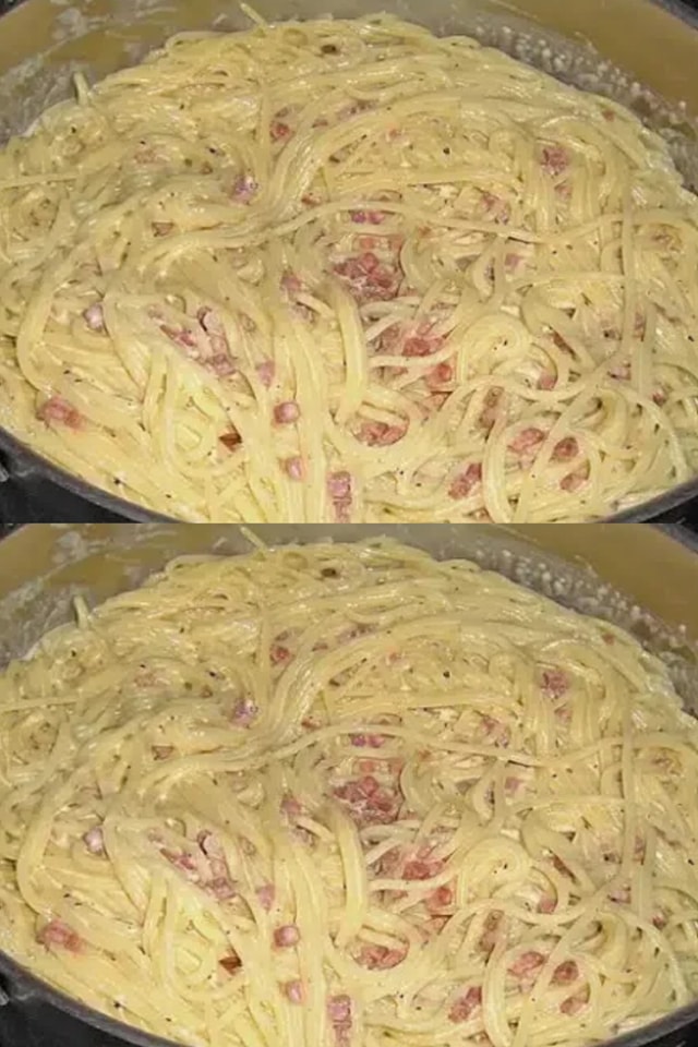 SPAGHETTI ALLA CARBONARA ALLALTO ADIGE