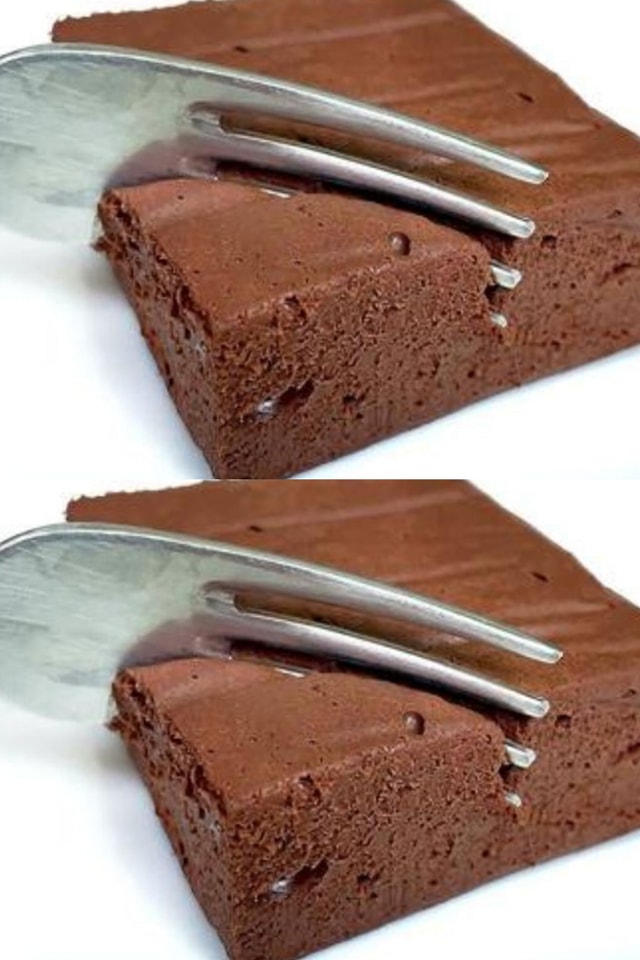 Senza farina, burro, uova, latte! Il dolce al cioccolato cremoso, solo 2 ingredienti