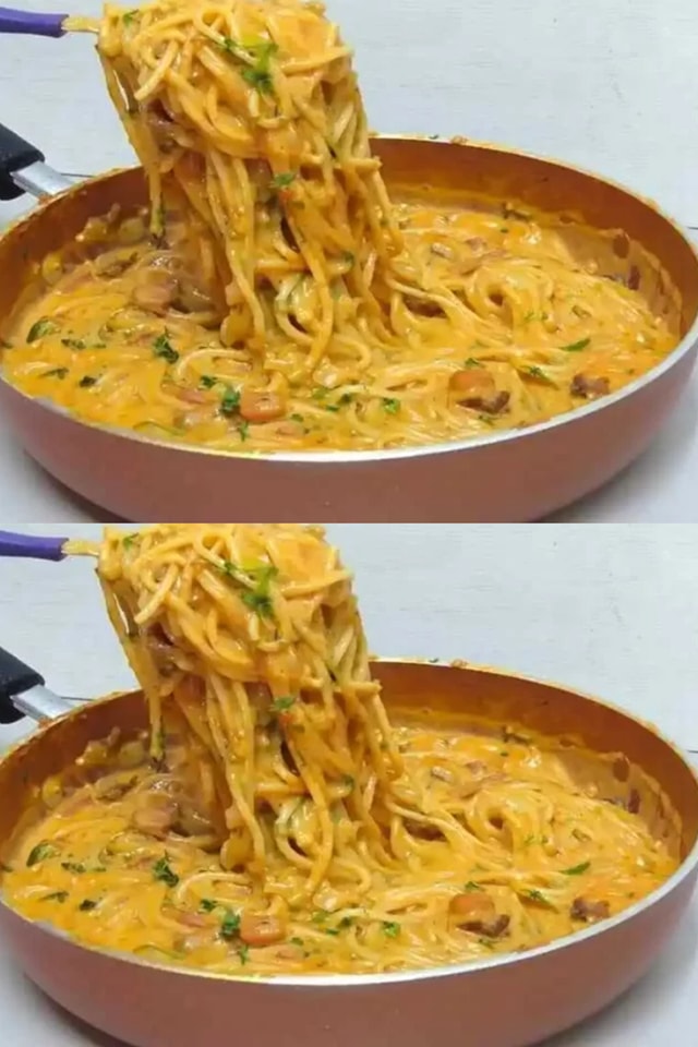 Spaghetti ai funghi in padella, veloci e gustosissimi!