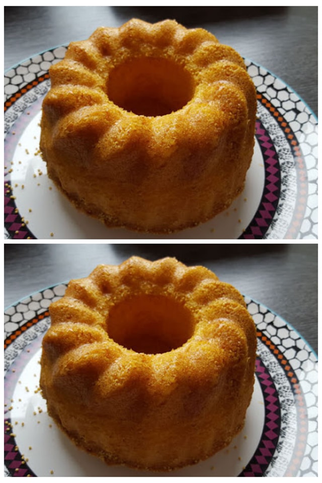 Torta budino  torta senza farina