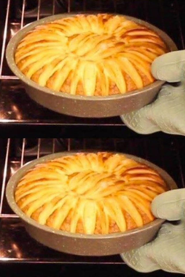 Torta di mele al budino: il dolce cremoso da fare facilmente