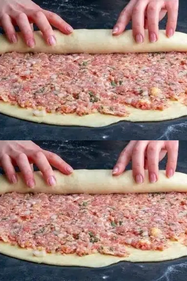 Tutti sono buoni senza eccezione: pasta arrotolata con carne macinata preparata in pochi minuti