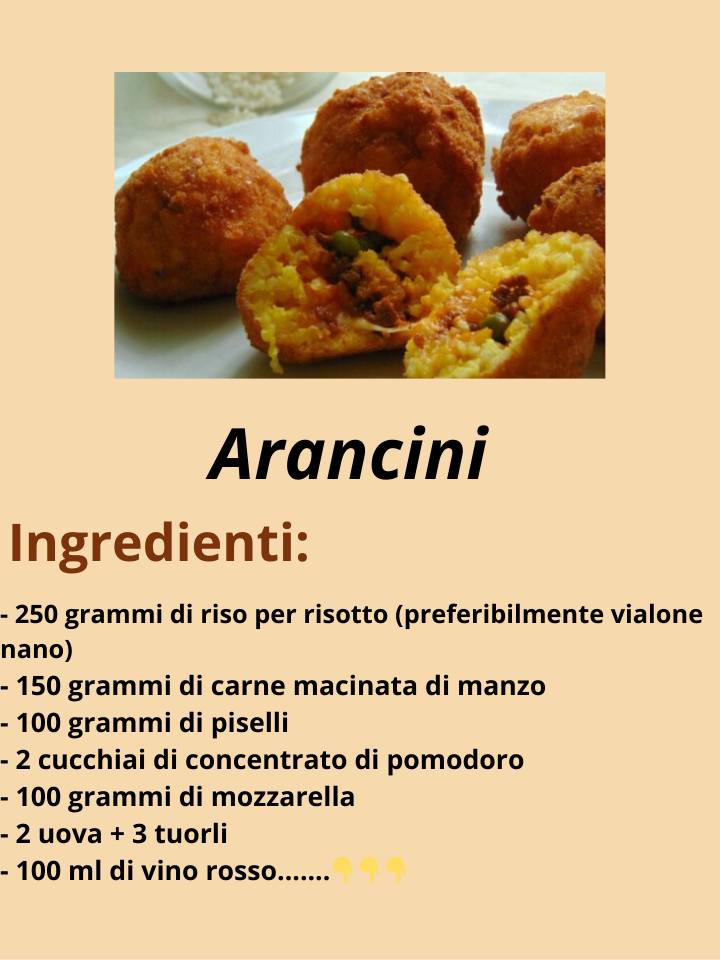 ARANCINI