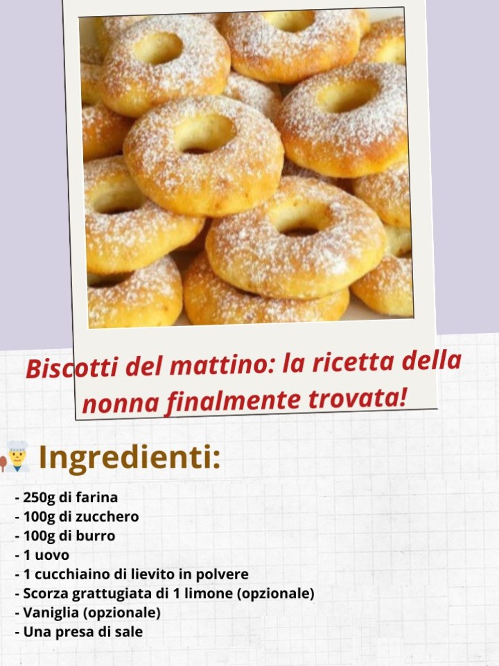 Biscotti del mattino