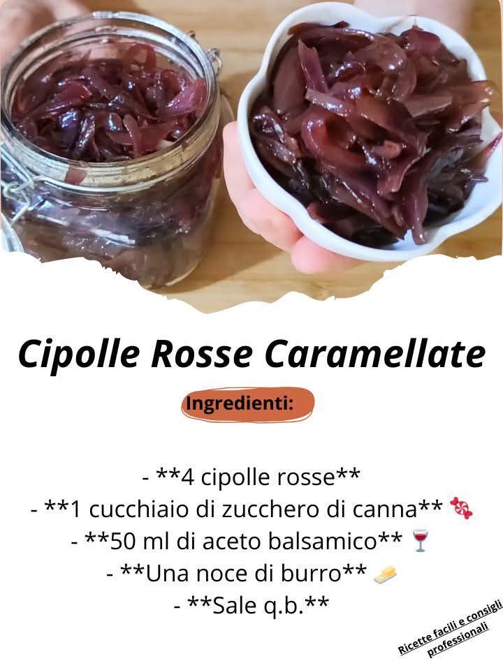 Cipolle Rosse Caramellate