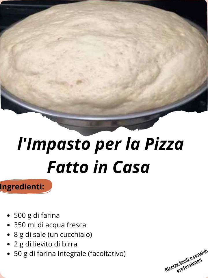Come Fare lImpasto per la Pizza Fatto in Casa !