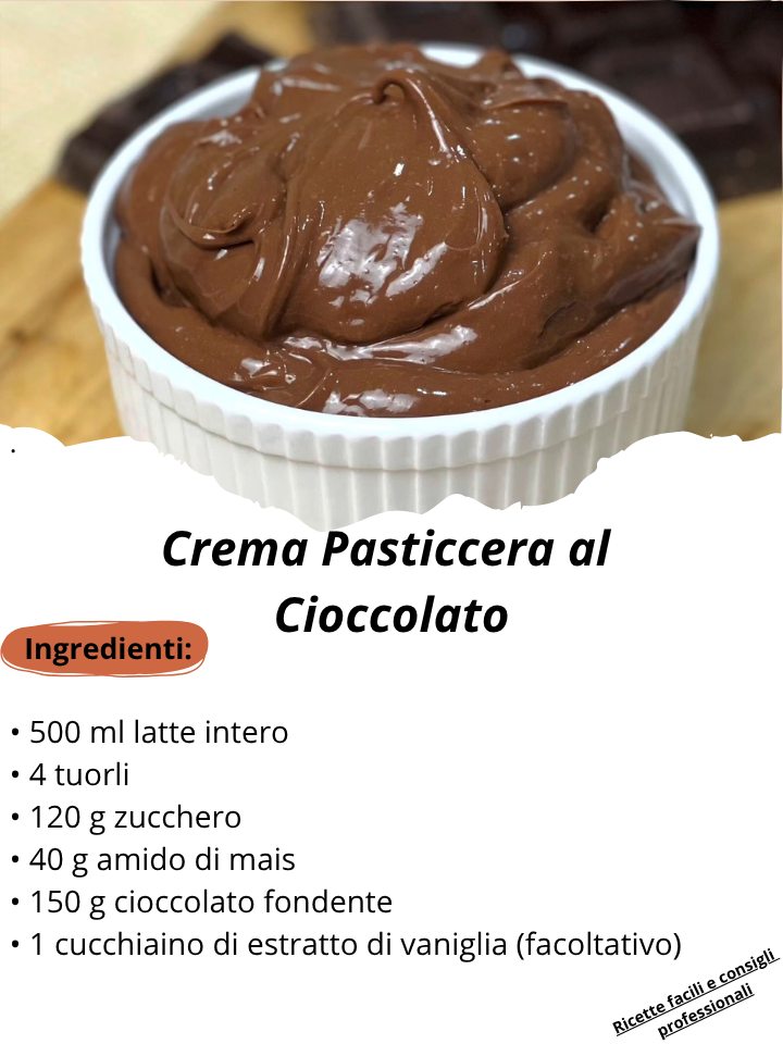 Crema Pasticcera al Cioccolato