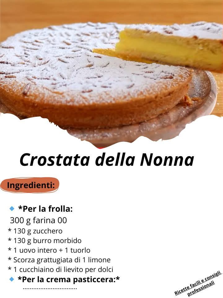 Crostata della Nonna