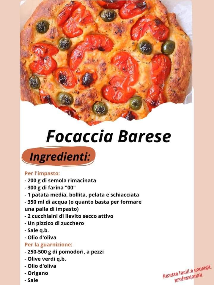 Focaccia Barese