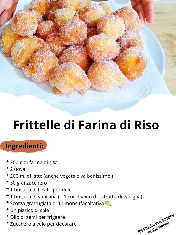 Frittelle di Farina di Riso