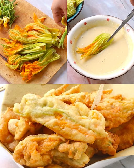 Frittelle di fiori di zucca: la ricetta per averle gonfie e saporite