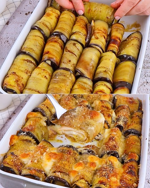 Involtini di melanzane al forno: la ricetta dellantipasto estivo delizioso