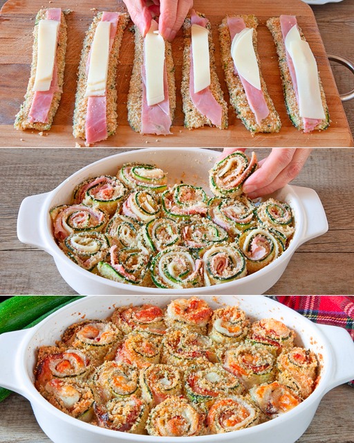 Involtini di zucchine: la ricetta del piatto semplice e sfizioso