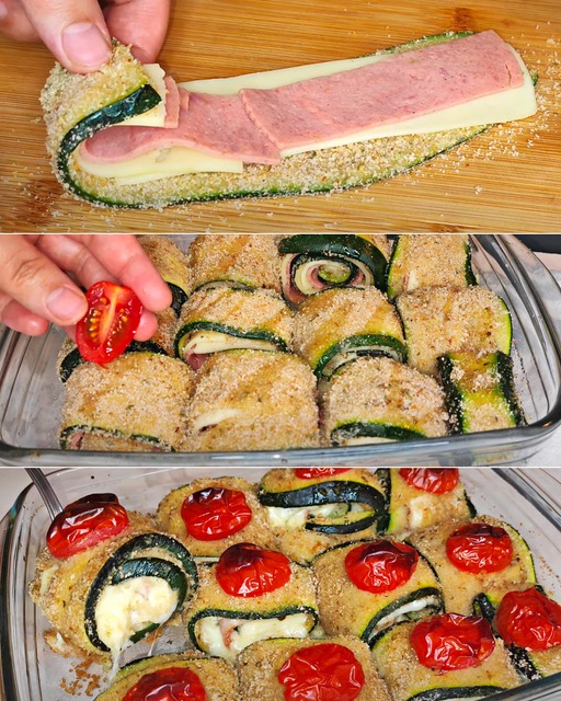Involtini di zucchine ripieni: il secondo piatto veloce e squisito