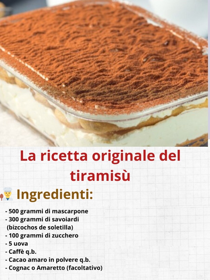 La ricetta originale del tiramisù che non vi lascerete scappare