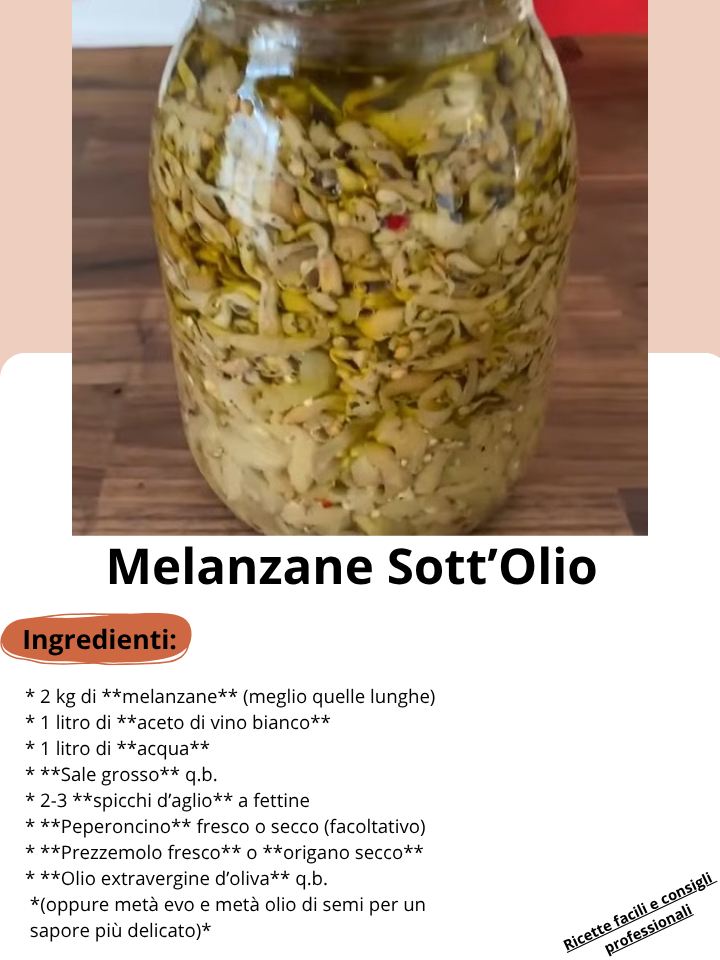 Melanzane SottOlio