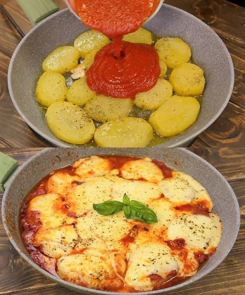 Patate alla pizzaiola con la provola: una ricetta sfiziosa da provare subito!