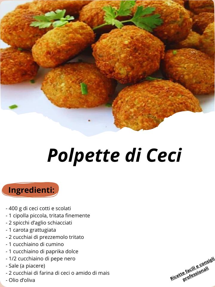 Polpette di Ceci