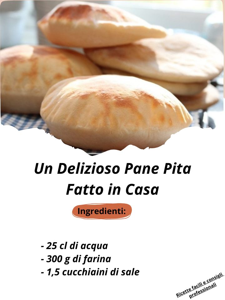 Preparare un Delizioso Pane Pita Fatto in Casa