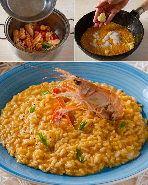 Risotto scampi e limone: la ricetta del risotto cremoso e profumato