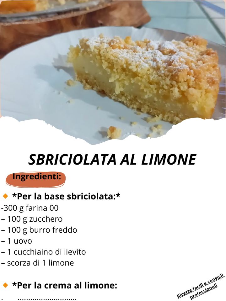 SBRICIOLATA AL LIMONE