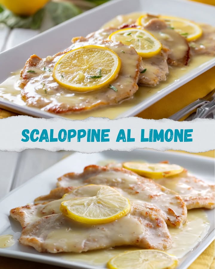 Scaloppine al limone