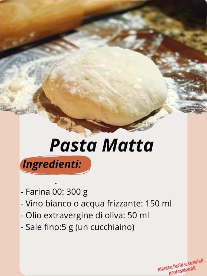 Scopri la magia della Pasta Matta!