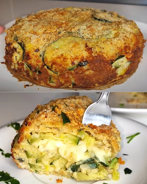 Torta di zucchine filante: la ricetta gustosa e semplice da preparare