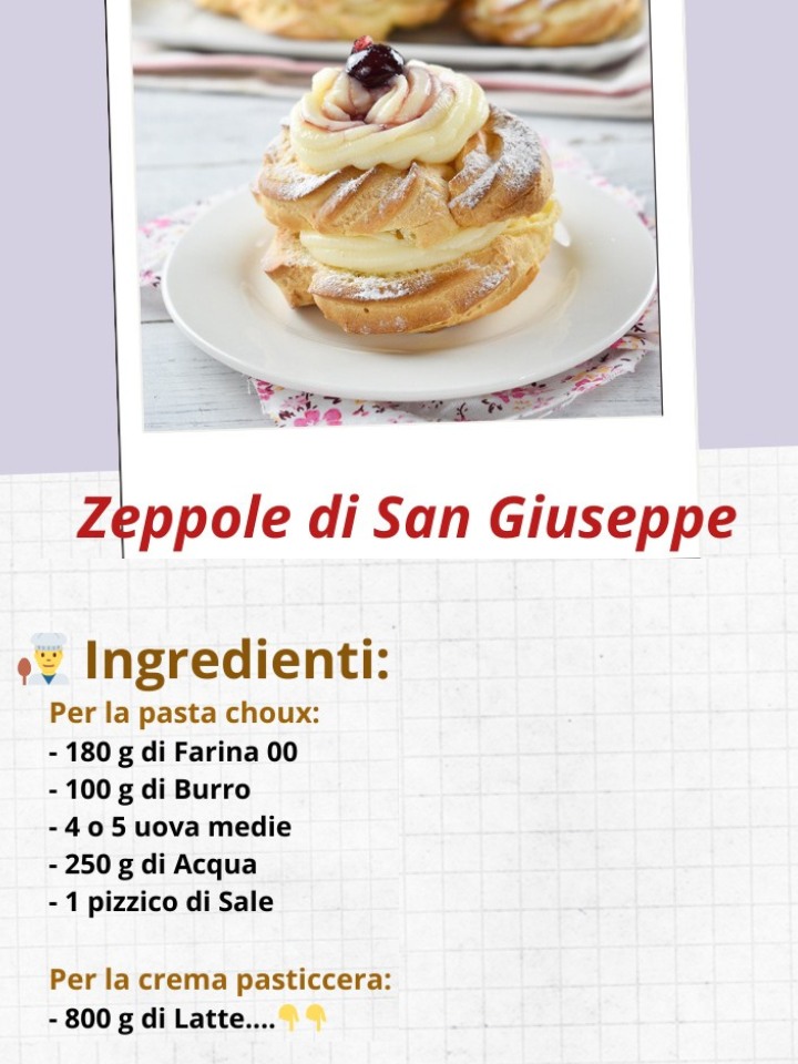 Zeppole di San Giuseppe