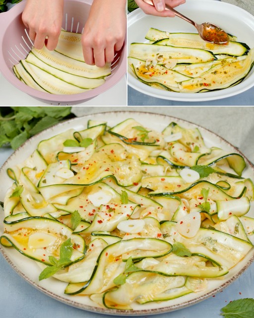 Zucchine marinate crude: la ricetta fresca e leggera per lestate